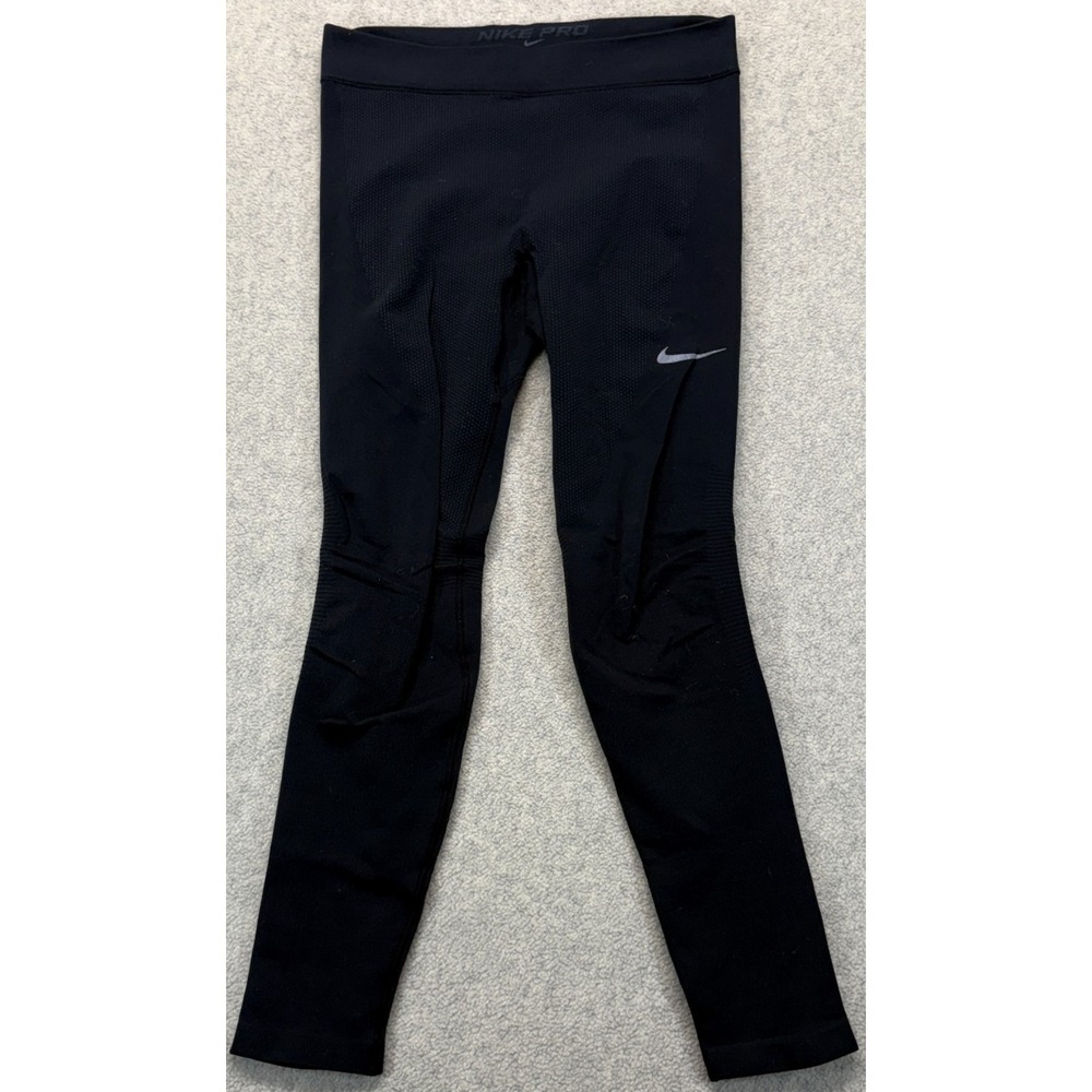 Nike Pro Hyperwarm Womens Limitless Running Tights Black‎ Stretch M